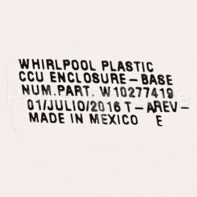 WPW10525361 Whirlpool Cntrl-Elec