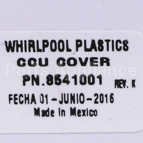 WPW10525373 Whirlpool Cntrl-Elec