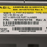 WPW10577895 Whirlpool Cntrl-Elec