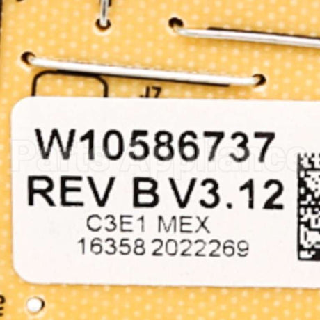 WPW10586737 Whirlpool Cntrl-Elec