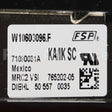 WPW10603096 Whirlpool Cntrl-Elec