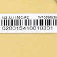 WPW10625366 Whirlpool Cntrl-Elec