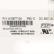 WPW10677104 Whirlpool Cntrl-Elec