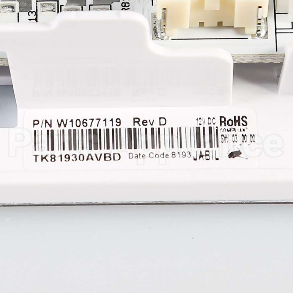 WPW10677119 Whirlpool Cntrl-Elec