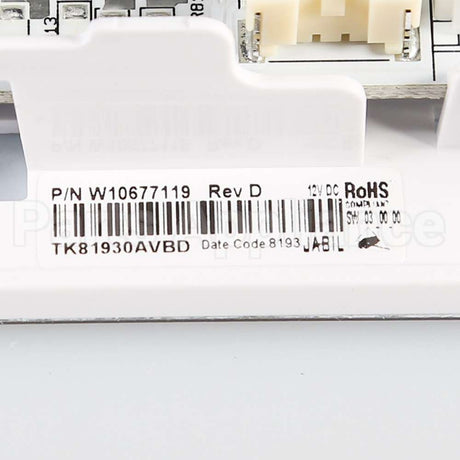 WPW10677119 Whirlpool Cntrl-Elec