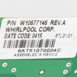 WPW10677146 Whirlpool Cntrl-Elec