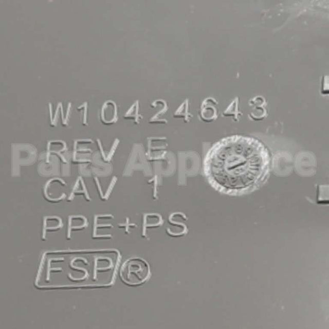 WPW10689017 Whirlpool Cntrl-Elec