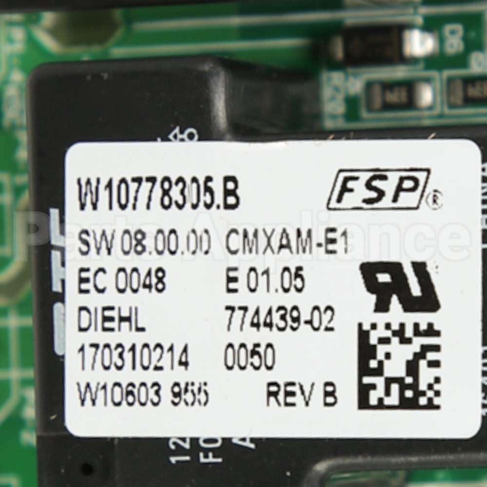 WPW10778305 Whirlpool Cntrl-Elec