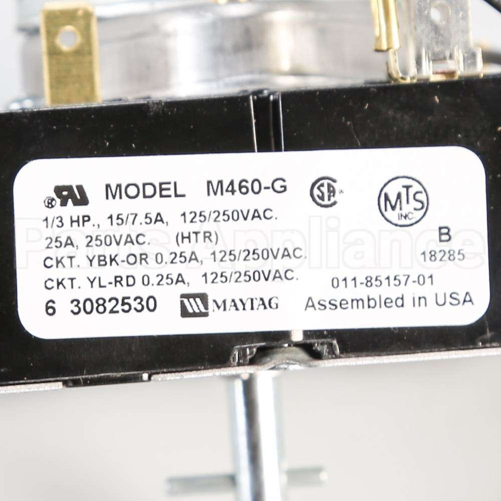 WPY308253 Whirlpool Timer