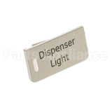 WR04X10212 GE Button Disp Light Asm