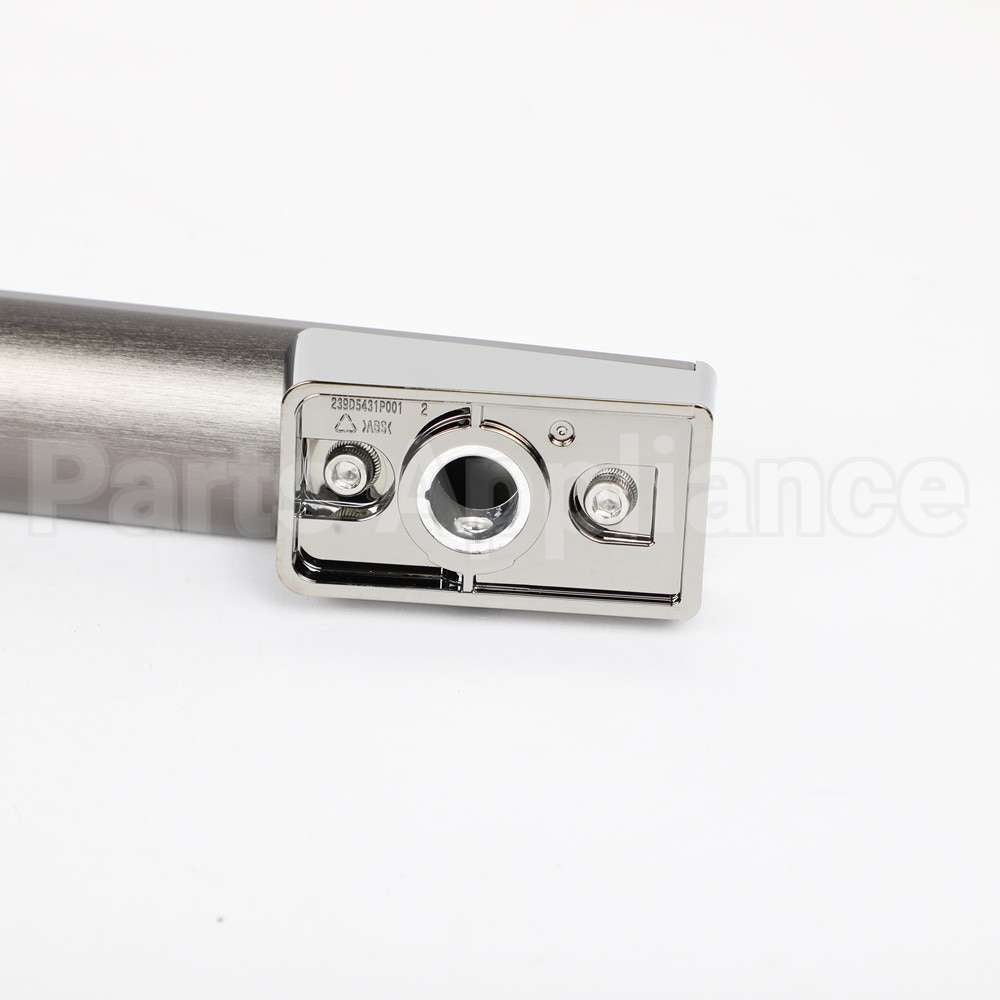 WR12X32583 GE Black Stainless Refrigerator Handle