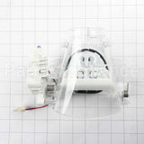 WR13X41131 GE Ice Funnel Duct Door And Motor Assembly