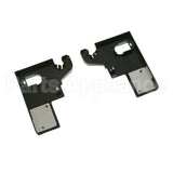 WR17X20165 GE Hinge Endcap Asm Bk (2Pk)