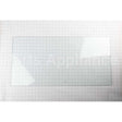 WR32X32469 GE Vegetable Pan Frame Glass - Profile