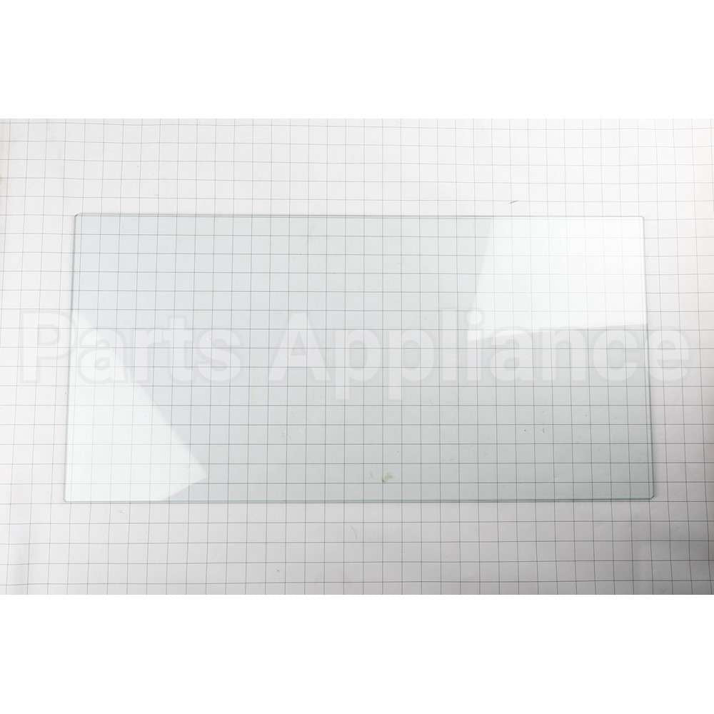 WR32X32469 GE Vegetable Pan Frame Glass - Profile