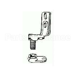 WR49X5124 GE Hinge Asm