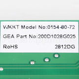 WR55X10982 GE Board Asm Temp Control