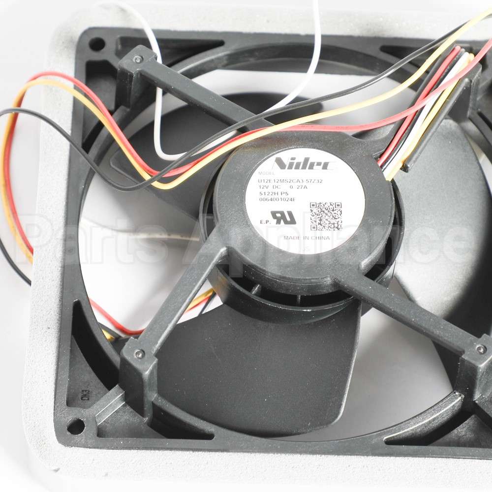 WR60X42165 GE Dc Fan & Gasket Assembly