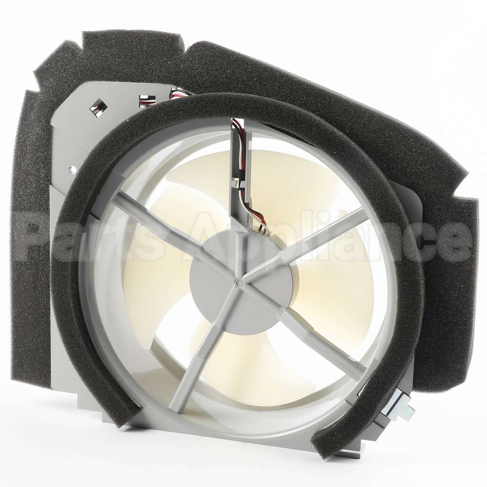 WR60X43906 GE Condenser Fan Assembly