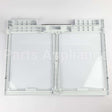 WR71X42026 GE Full-Width Drawer Cover With Glass