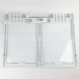 WR71X42026 GE Full-Width Drawer Cover With Glass