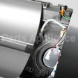 WR78X37441 GE Refrigerator Door - Left Hand Dispenser Stainless Steel