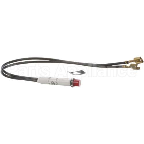 WS-50385 Compatible Wells Light, Signal, Red, Pushon