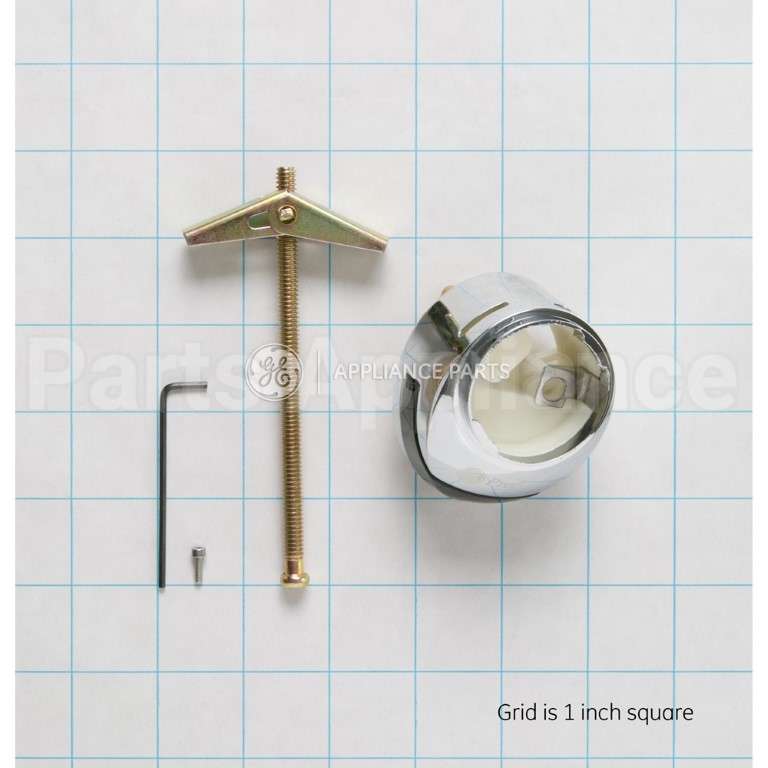 WS10X10045 GE Faucet Base Chrome