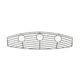 WS28X10032 GE Drip Tray Grille Black