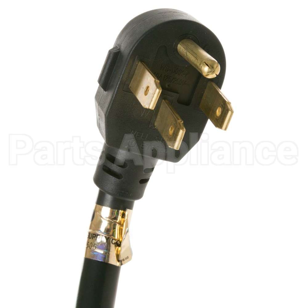 WX09X10035 GE 4' 40Amp 4 Wire Range Cord