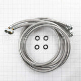 WX14X10011 GE Universal 6' Stainless Steel Hoses 2Pk