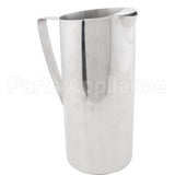 X7025 Compatible Service Ideas Pitcher, S/S Wtr, W/Guard, 64Oz