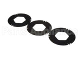 XC2422LBK San Jamar Repl Gasket, Large Black (3) -C2410