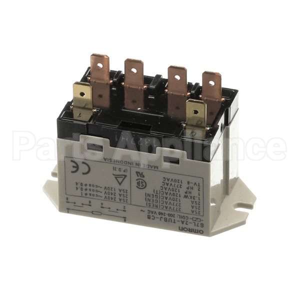 XFFA0005 Compatible Vollrath Relay, Dpst, 200-240V Coil