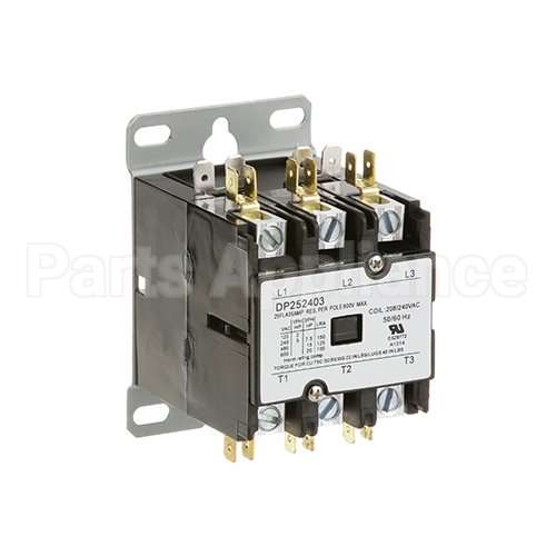 XNC6X122 Compatible Midwest Appliance Parts Contactor (3 Pole, 25Amp, 240V)