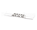 Z000558 Groen Label Maximum Minimum