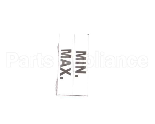 Z000558 Groen Label Maximum Minimum
