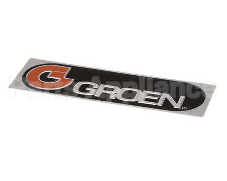 Z055450 Groen Nameplate Groen Large