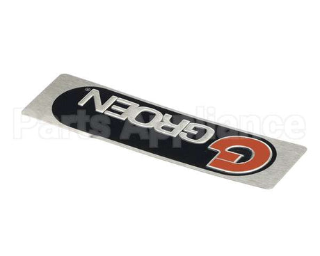 Z055452 Groen Nameplate Groen Small