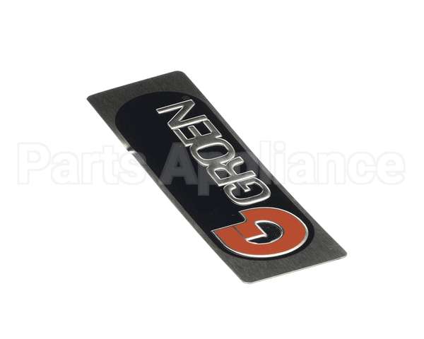 Z055452 Groen Nameplate Groen Small